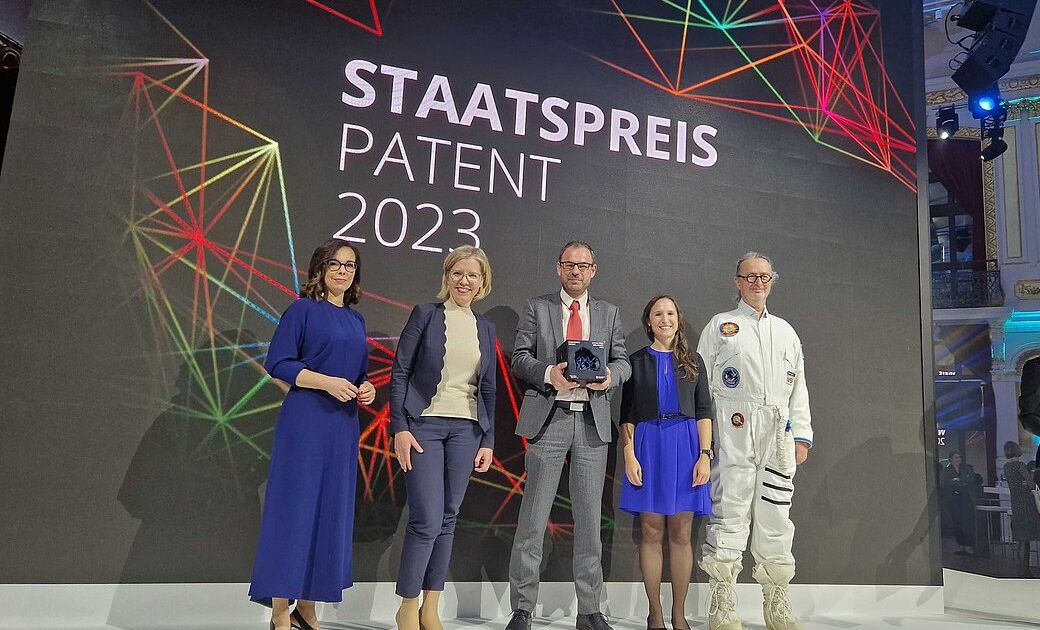 Staatspreis Patent in Spezialkategorie Weltraum für Wiener