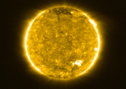 solar orbiters first view of the sun