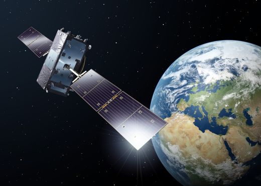 Galileo Satellit im Orbit 