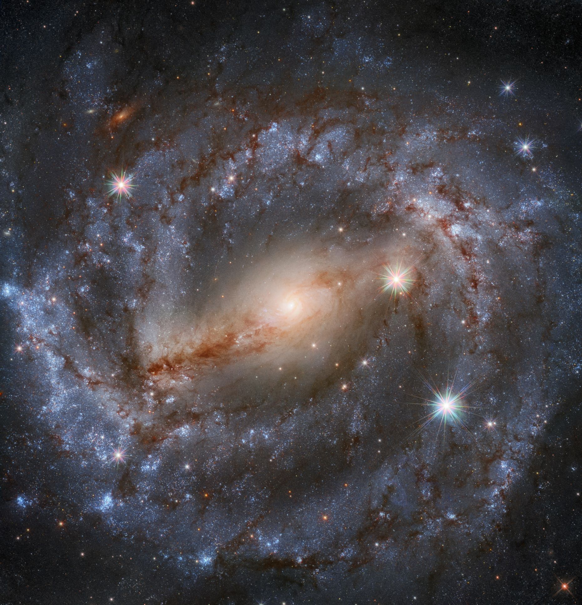 Hubble-Abbildung einer Spiralgalaxie