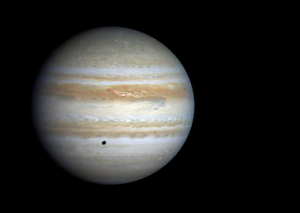 Jupiter in Farbe, eingefangen von Cassini 