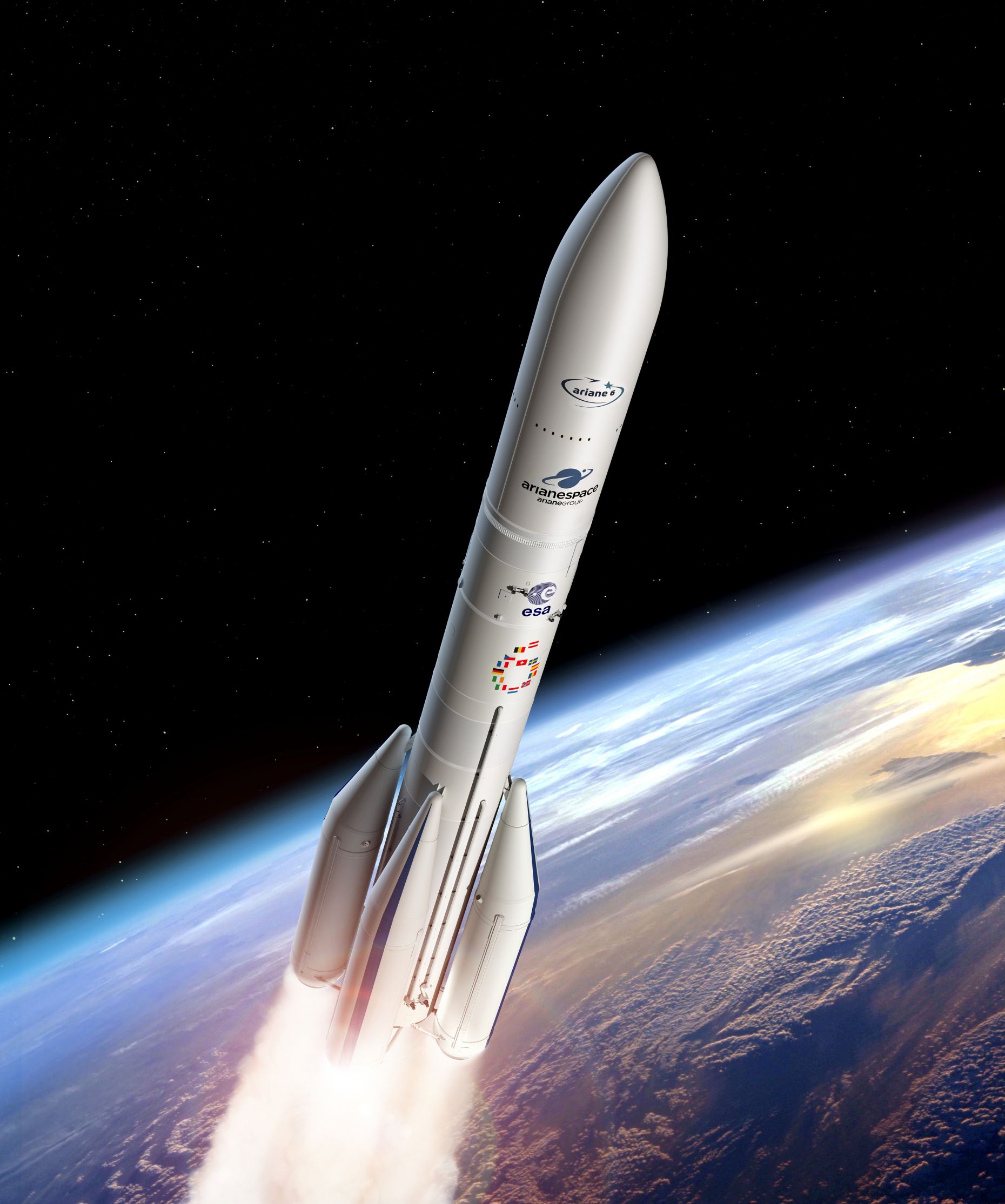 RUAG Space produziert die Thermalisolation für Triebwerke der neuen europäischen Rakete Ariane 6