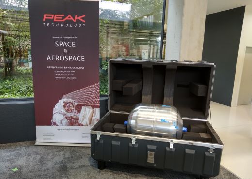 Peak Technology's propellant tanks are used in new Galileo satellites. 