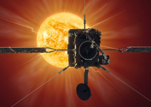 Der Solar Orbiter im ersten Perihelion der Sonne