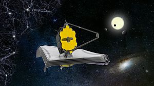 Künstlerische Darstellung des Webb Teleskops