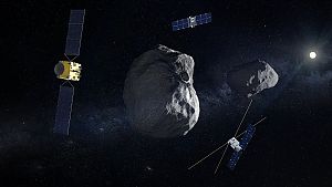 Hera Mission künstlerische Darstellung