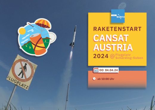 Raketenstart CANSAT Austria 2024