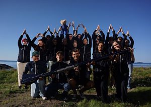 Gruppenbild des European Space Camps