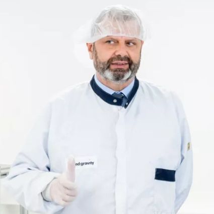Portrait Geschäftsführer Wolfgang Pawlinetz und Leiter des Thermal und Mechanismenbereichs bei Beyond Gravity