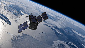 Satellit im All
