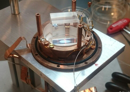 Offenes Detektormodul des COSINUS-Experiments