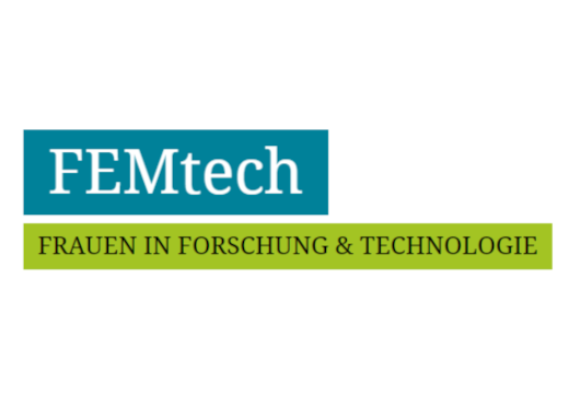 Logo: FEMtech - Frauen in Forschung & Technologie