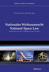 "Nationales Weltraumrecht – National Space Law" Buch Cover